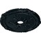 Ekena Millwork Attica with Rose Ceiling Medallion (Canopies up to 4 1/2"), 26"OD x 3 3/4"ID x 1 1/2"P, Night Shade CM26ATNSF - alternate 2